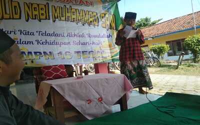 SMPN 16 Tegal Peringati Maulid Nabi Muhammad SAW dengan Khidmat dan Penuh Makna
