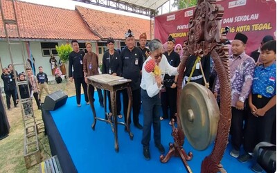 Diresmikan Penjabat Walikota Tegal Bapak Dadang Somantri, UPTD SPF SMPN 16 Tegal Beroperasi Kembali